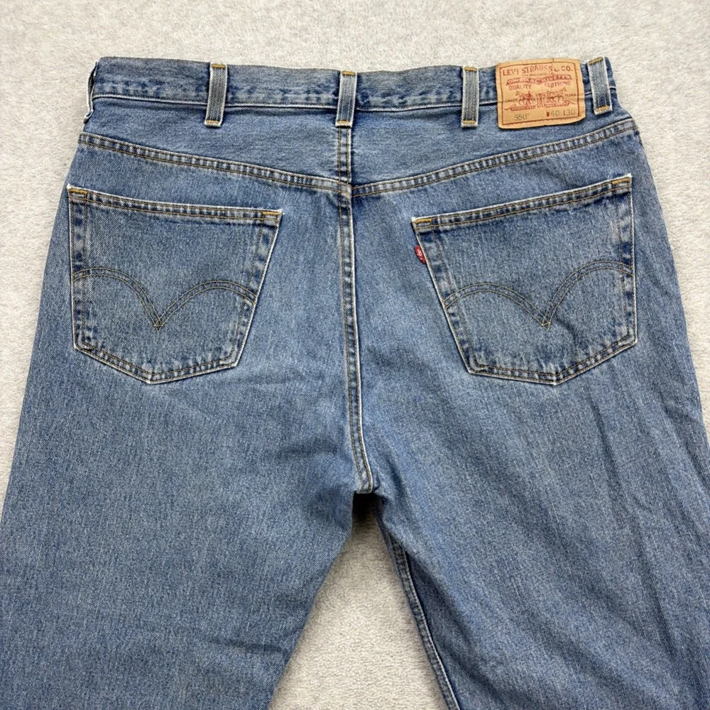 Levis 550 Jeans Mens 40x30 Blue Denim Pants Baggy Loose Taper Relaxed‎ Retro Y2K